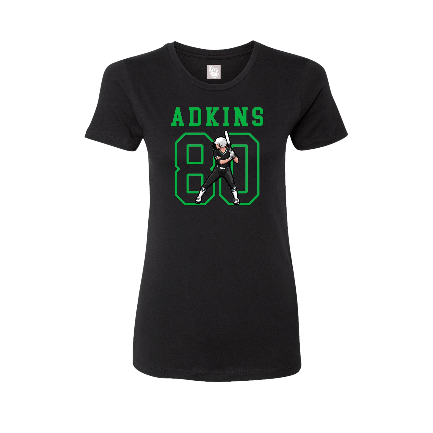 Fitted Women's Tee — Shirsey in Black