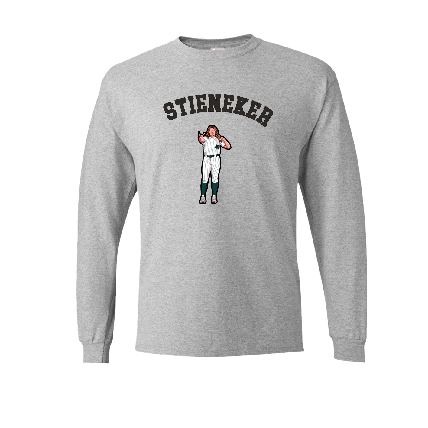 Long Sleeve Tee — Shirsey Arch in Grey