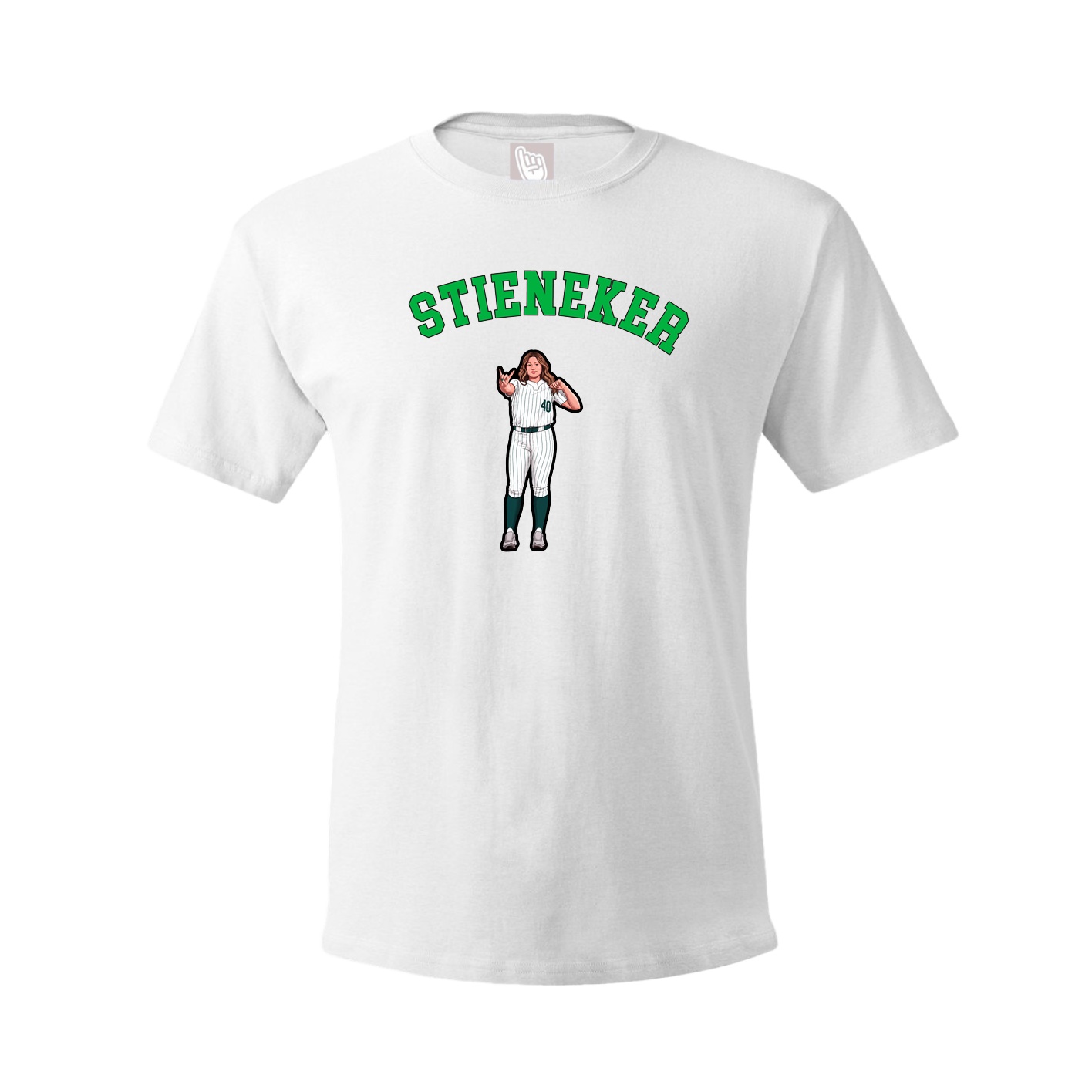 Youth Tee — Shirsey Arch in White