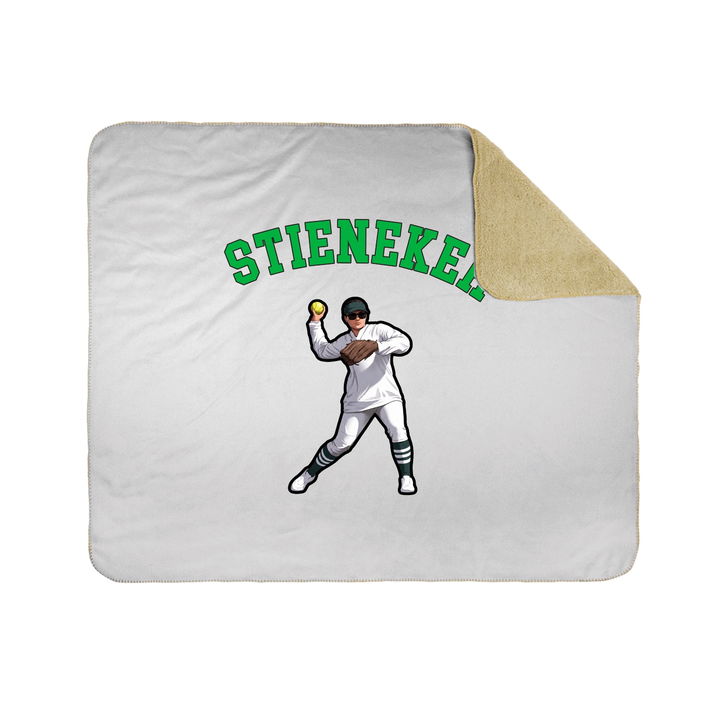 Throw Blanket — Shirsey Arch in White