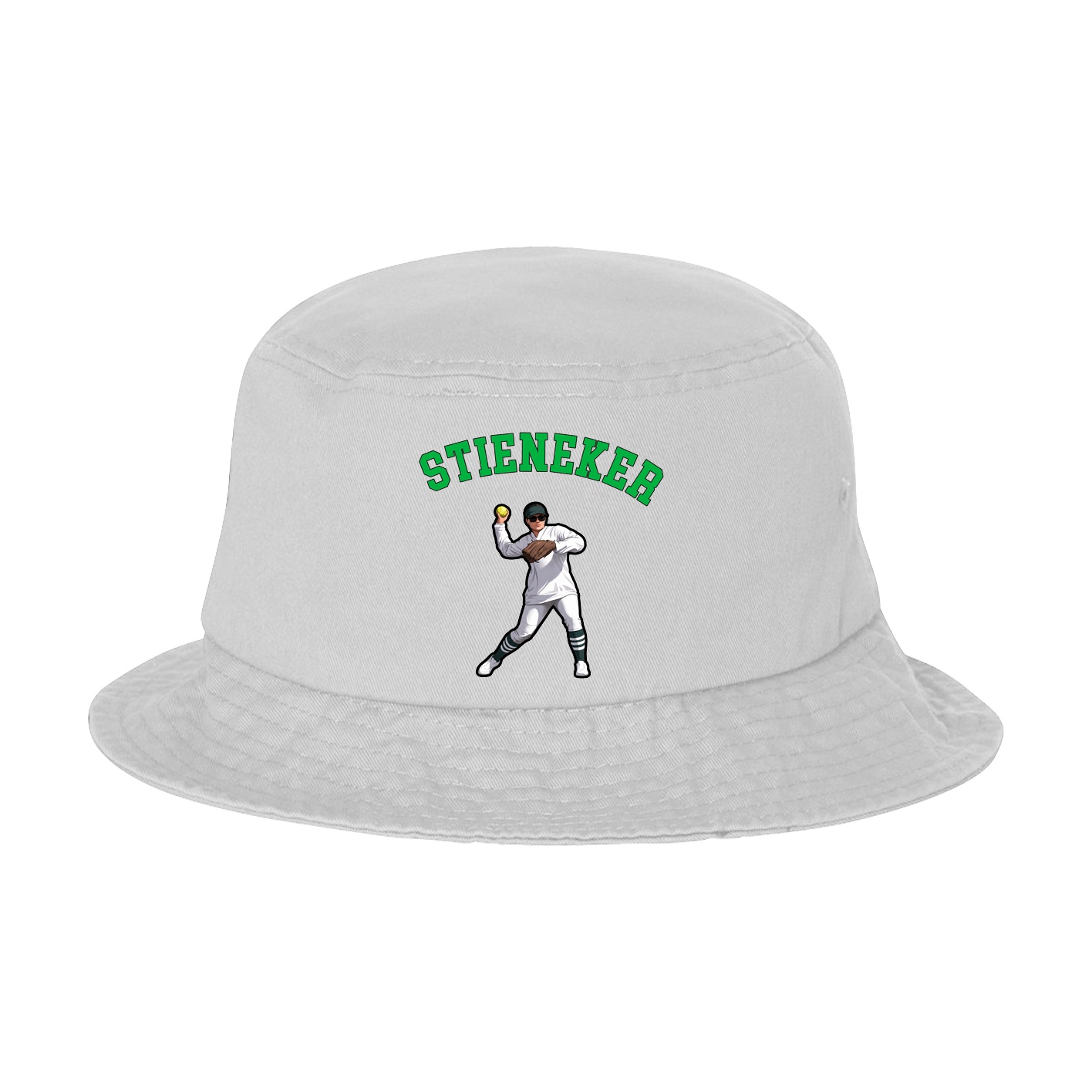 Bucket Cap — Shirsey Arch in White