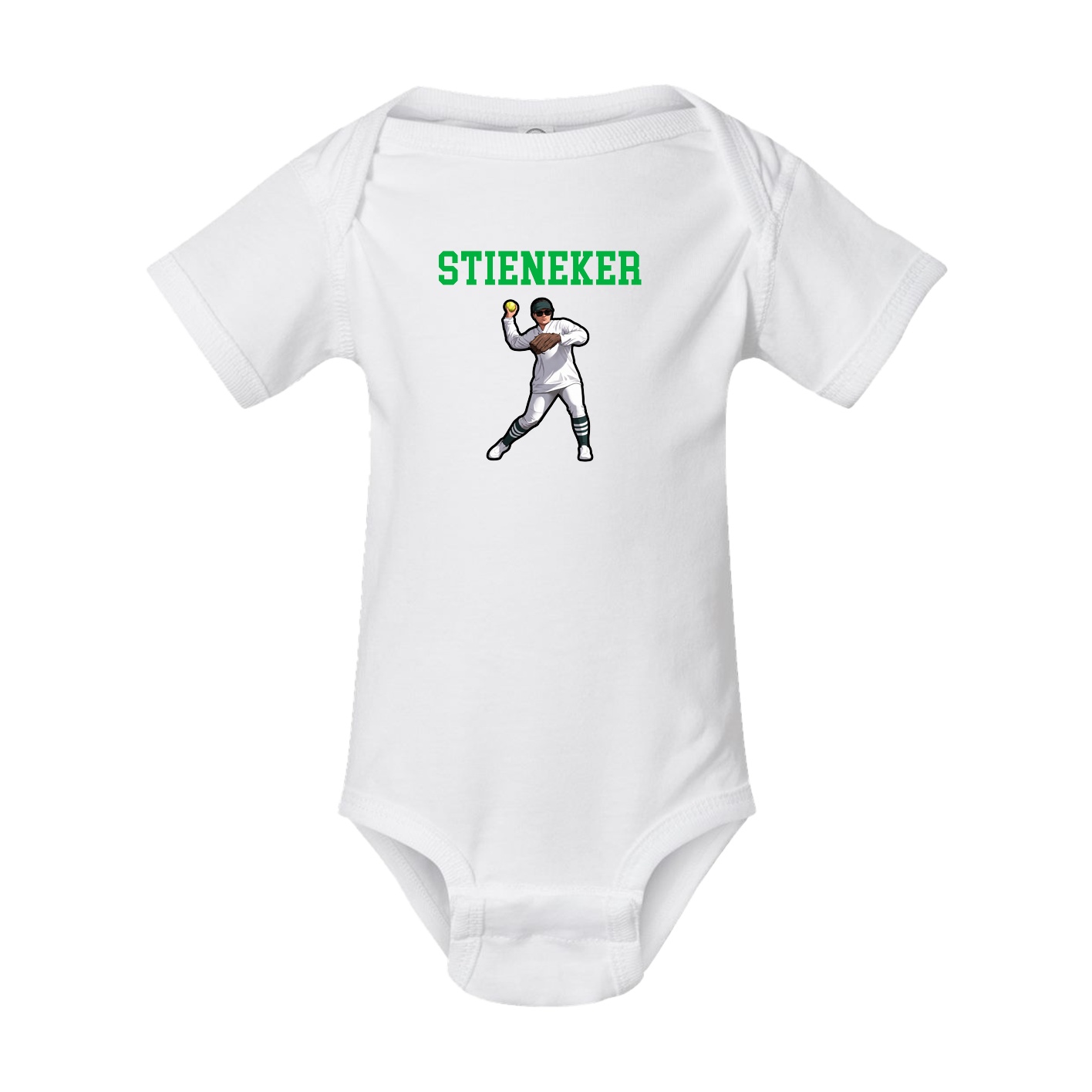 Baby Onesie — Shirsey in White