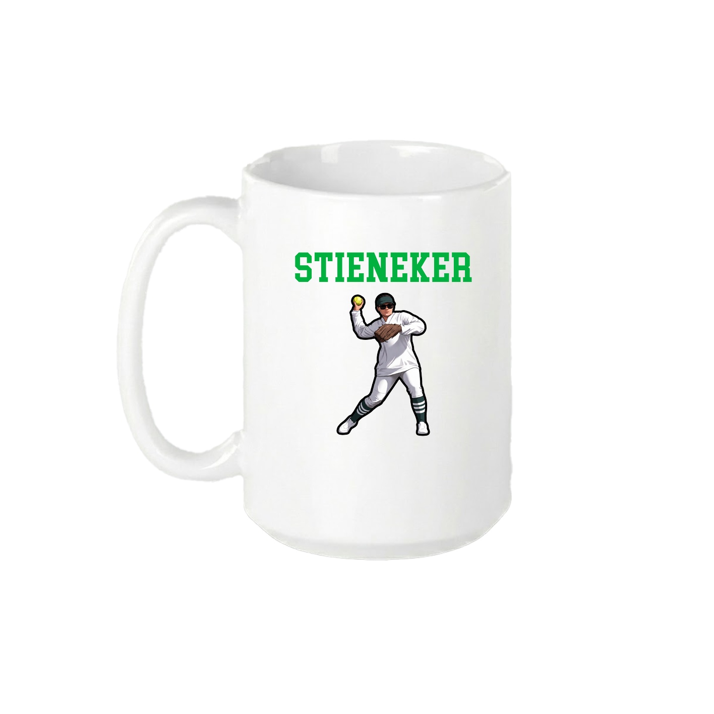 15oz Coffee Mug — Shirsey in White
