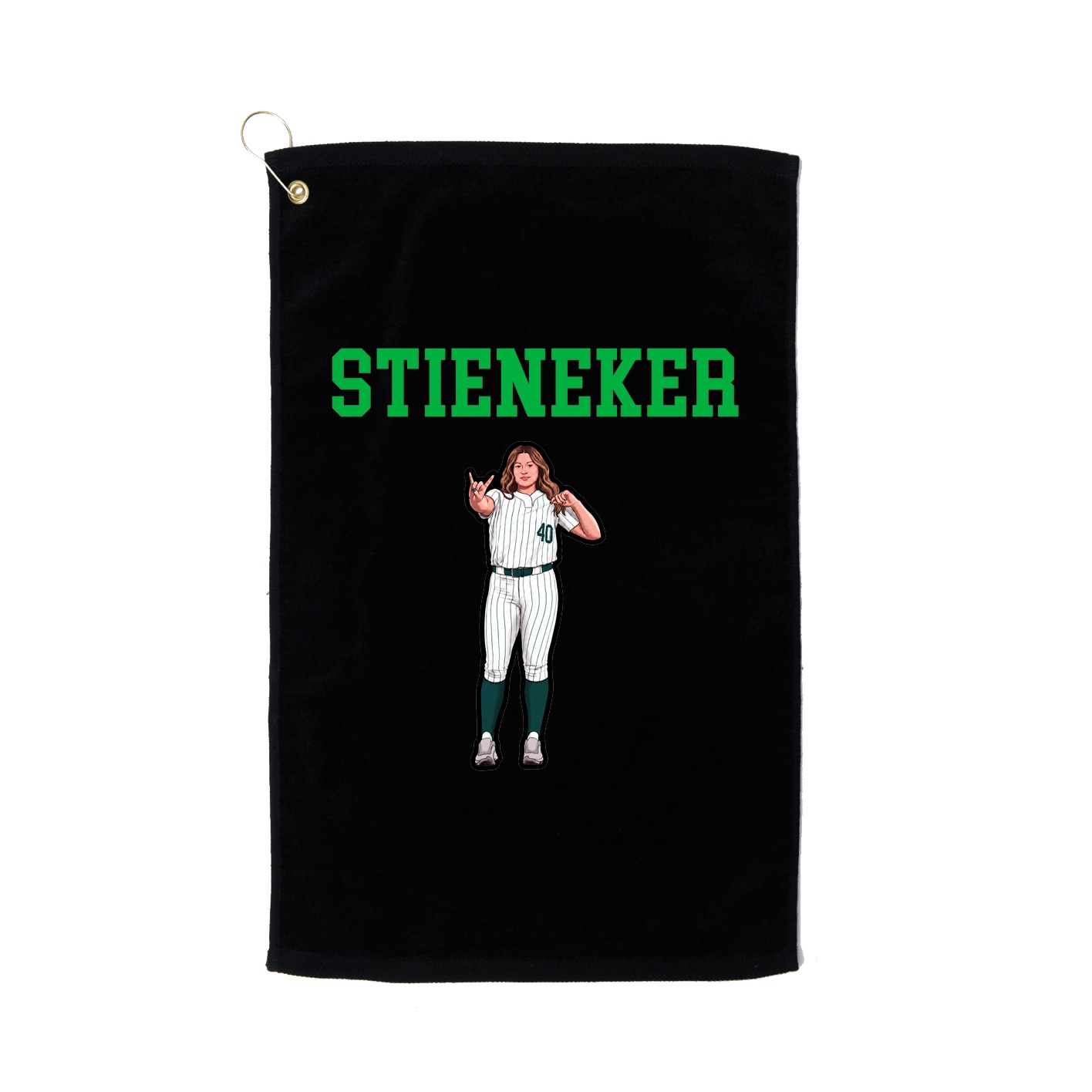 Golf Towel — Shirsey in Black