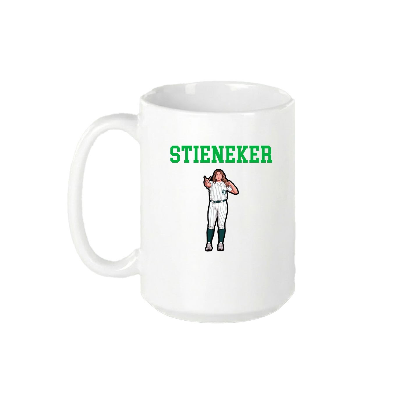 15oz Coffee Mug — Shirsey in White