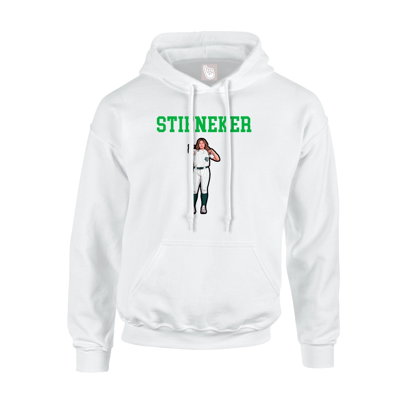 Youth Hoodie — Shirsey in White
