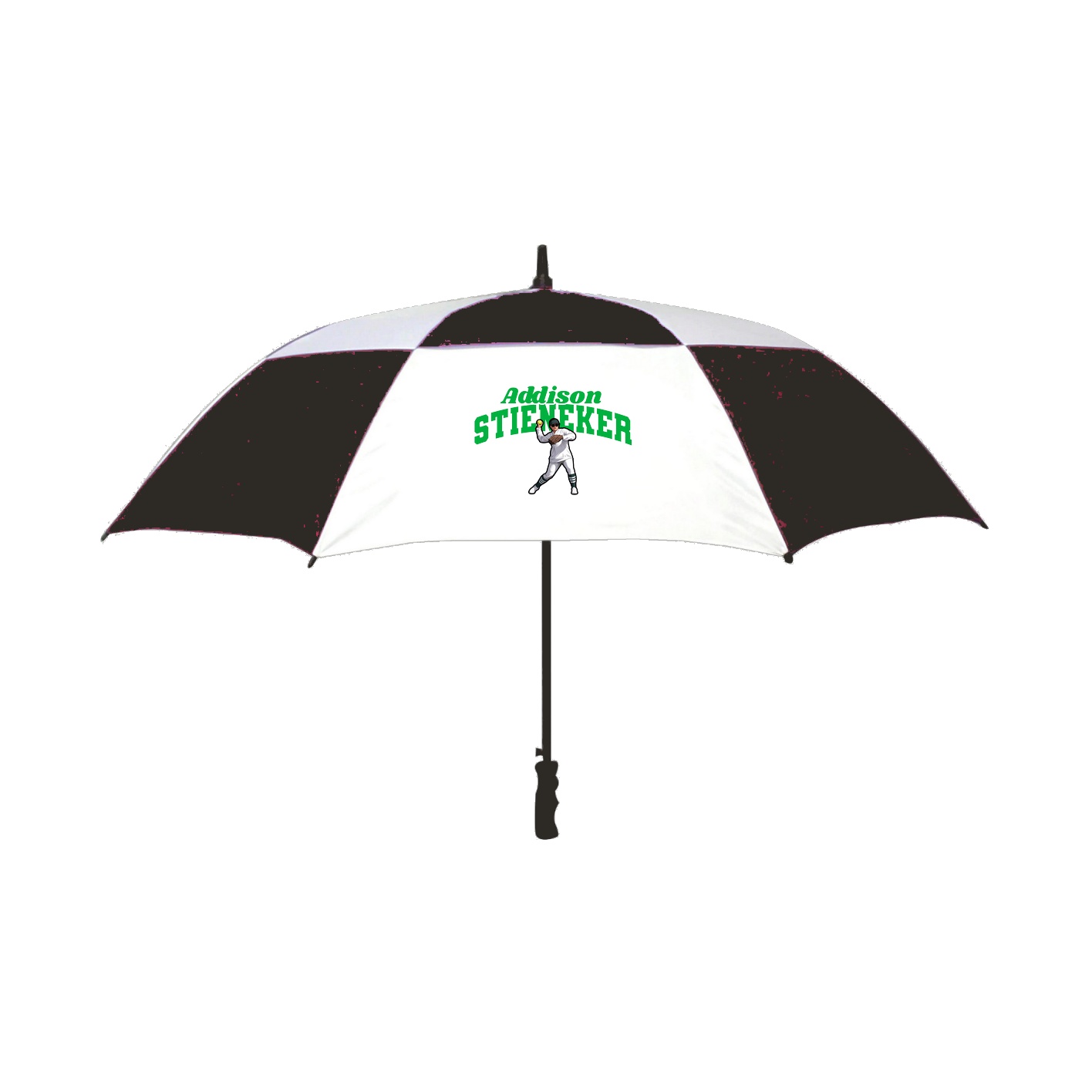 Golf Umbrella — Signature Arch in Black
