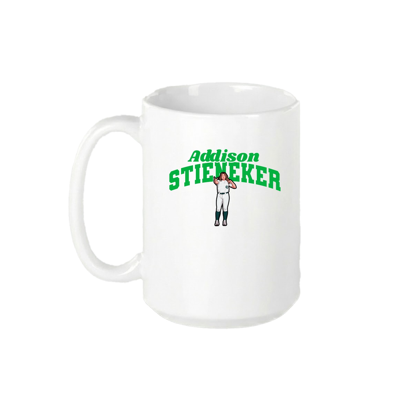 15oz Coffee Mug — Signature Arch in White