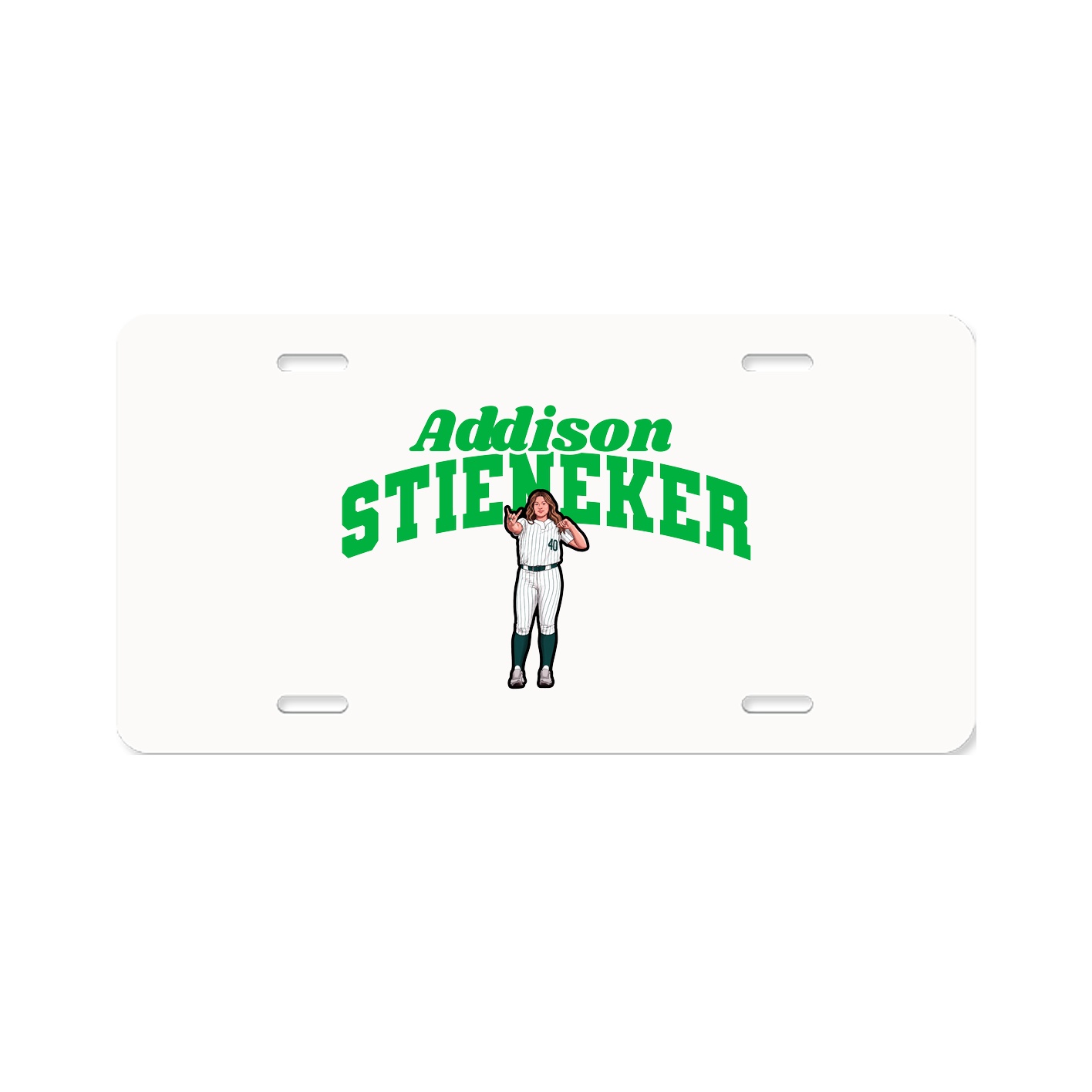 License Plate — Signature Arch in Classic