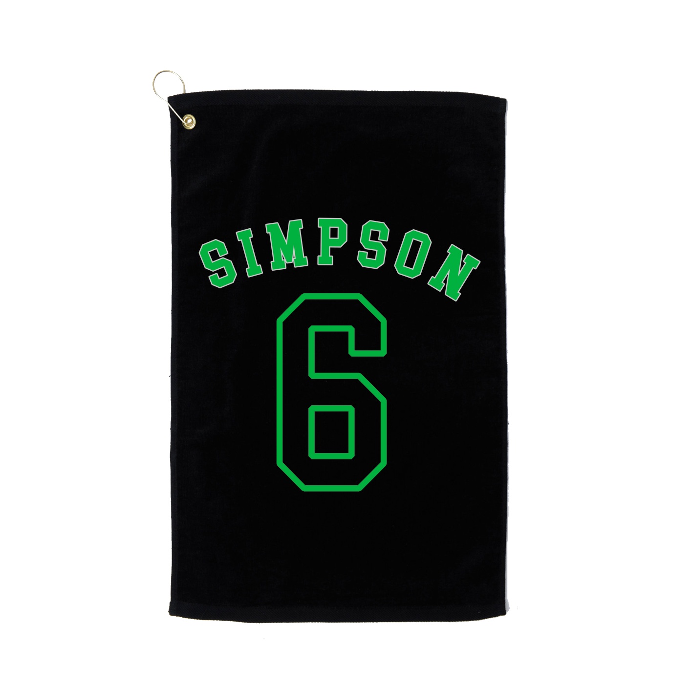Golf Towel — Shirsey Arch in Black