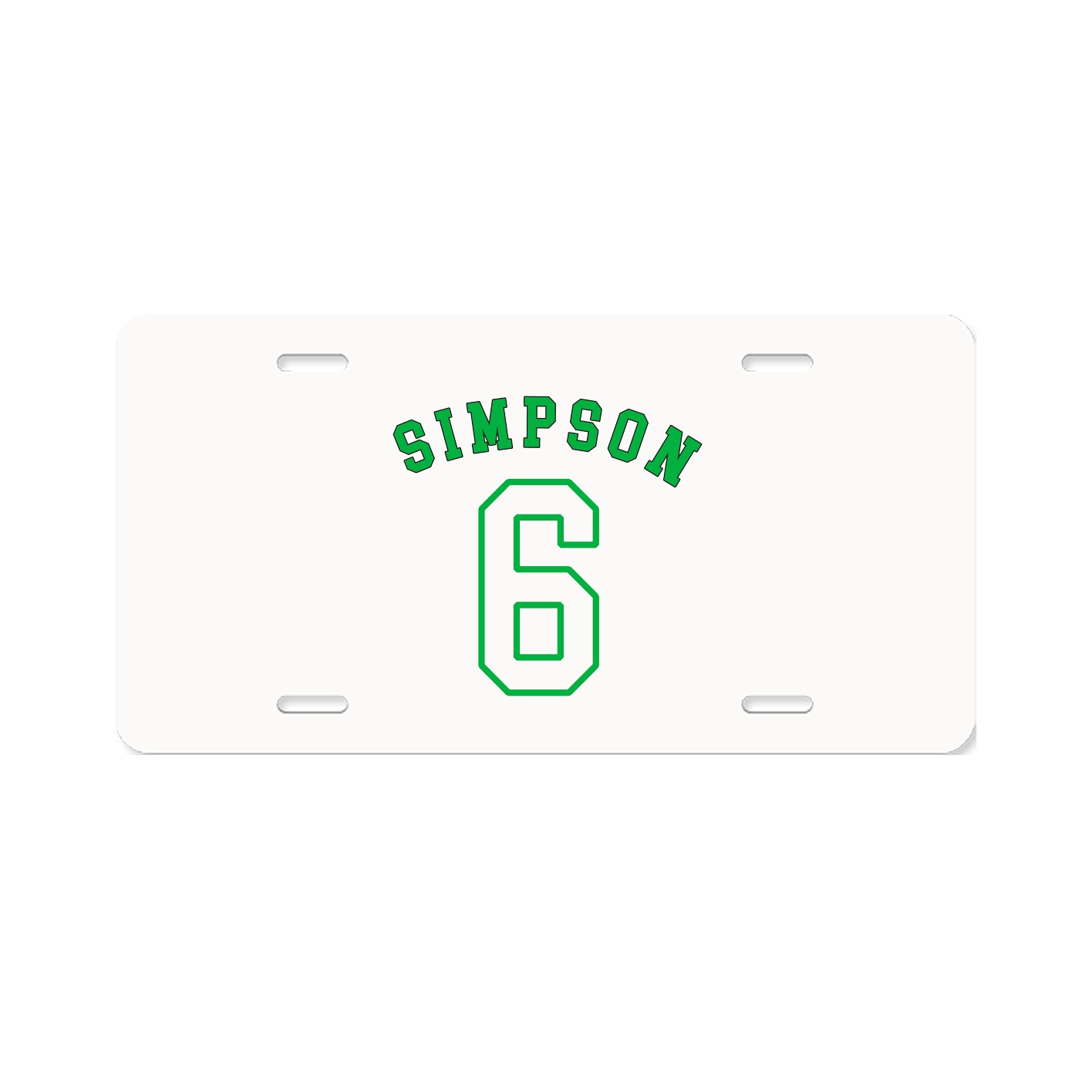 License Plate — Shirsey Arch in Classic