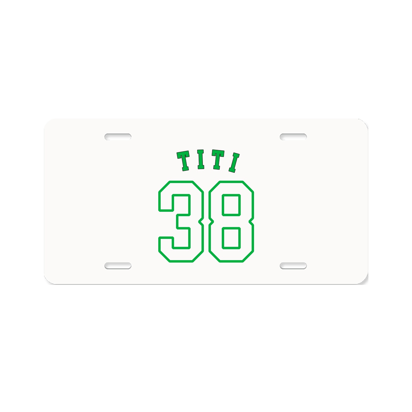 License Plate — Shirsey Arch in Classic