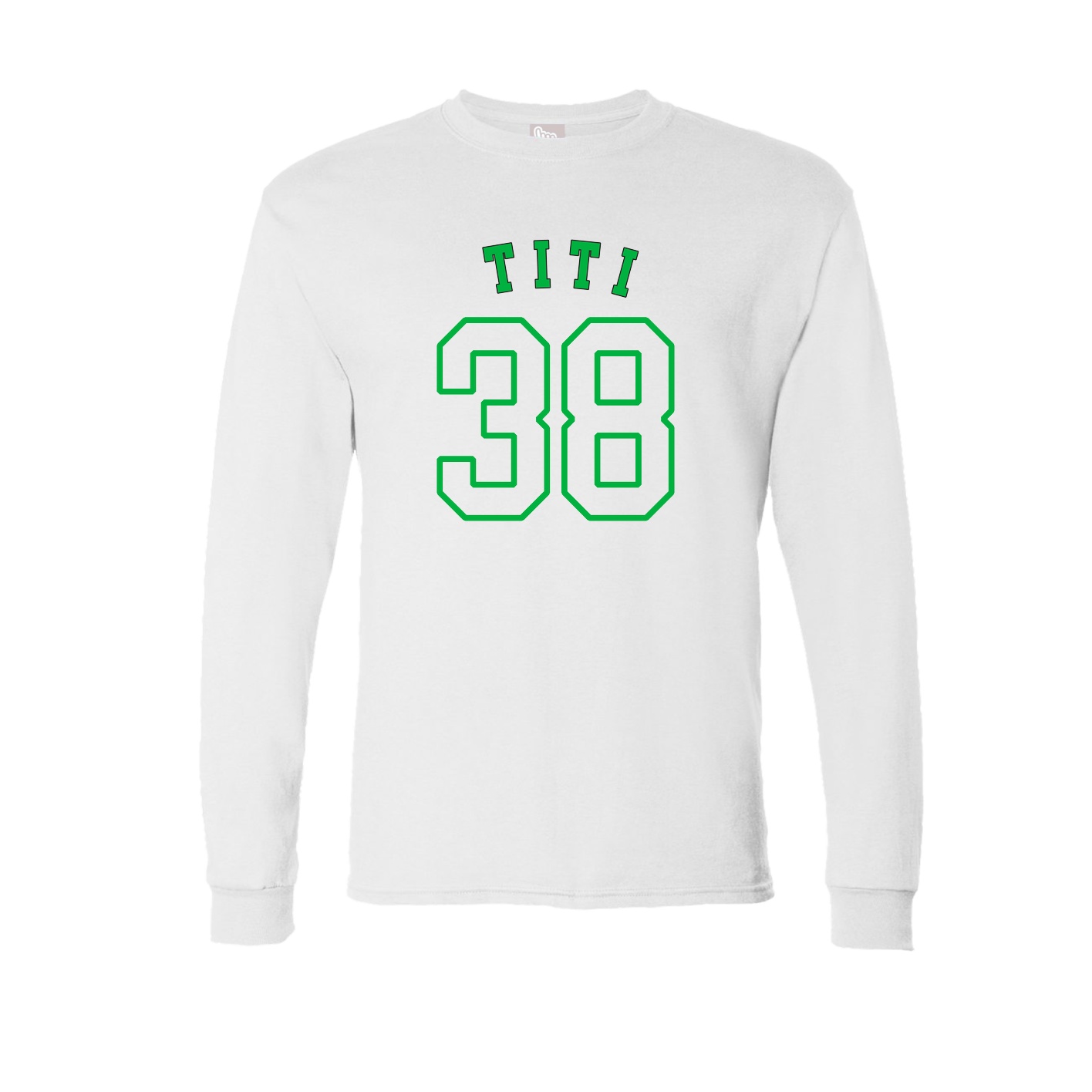 Long Sleeve Tee — Shirsey Arch in White