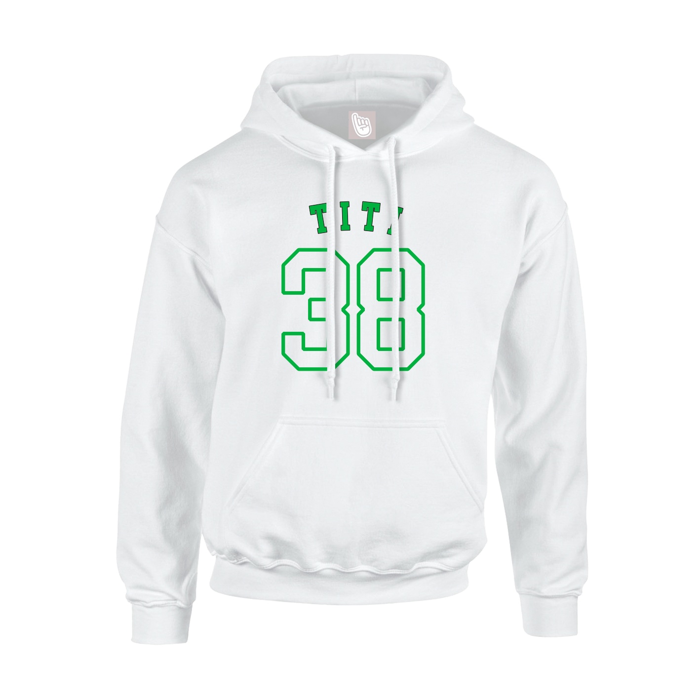 Hoodie — Shirsey Arch in White