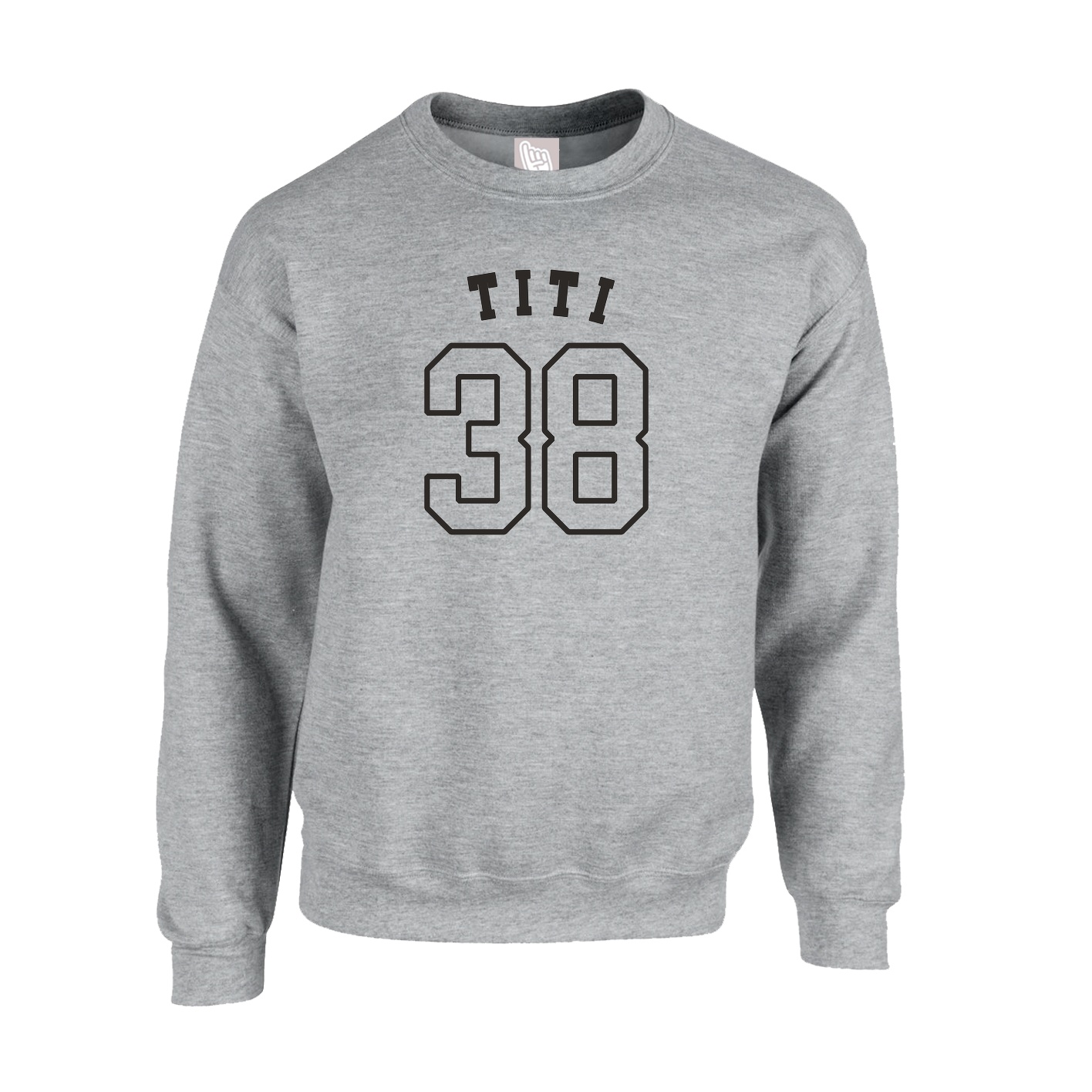 Fleece Crew — Shirsey Arch in Grey