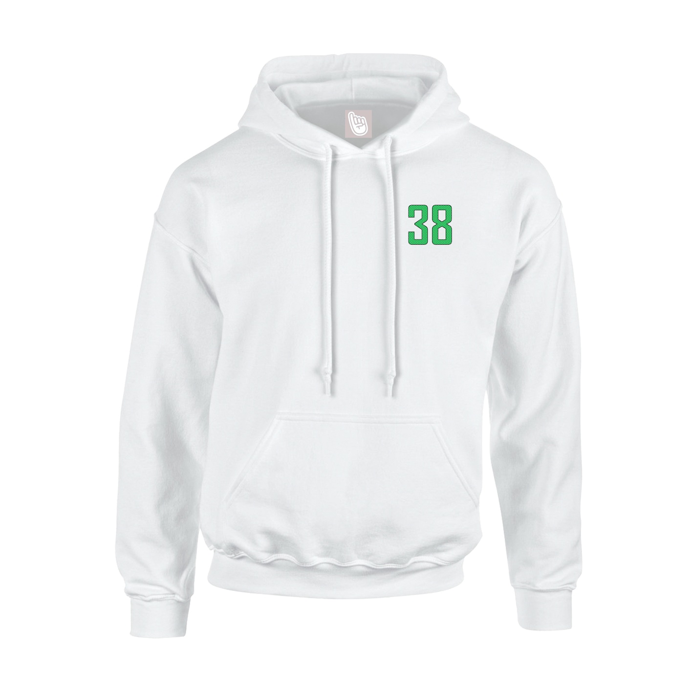 Hoodie — Front Shirsy in White