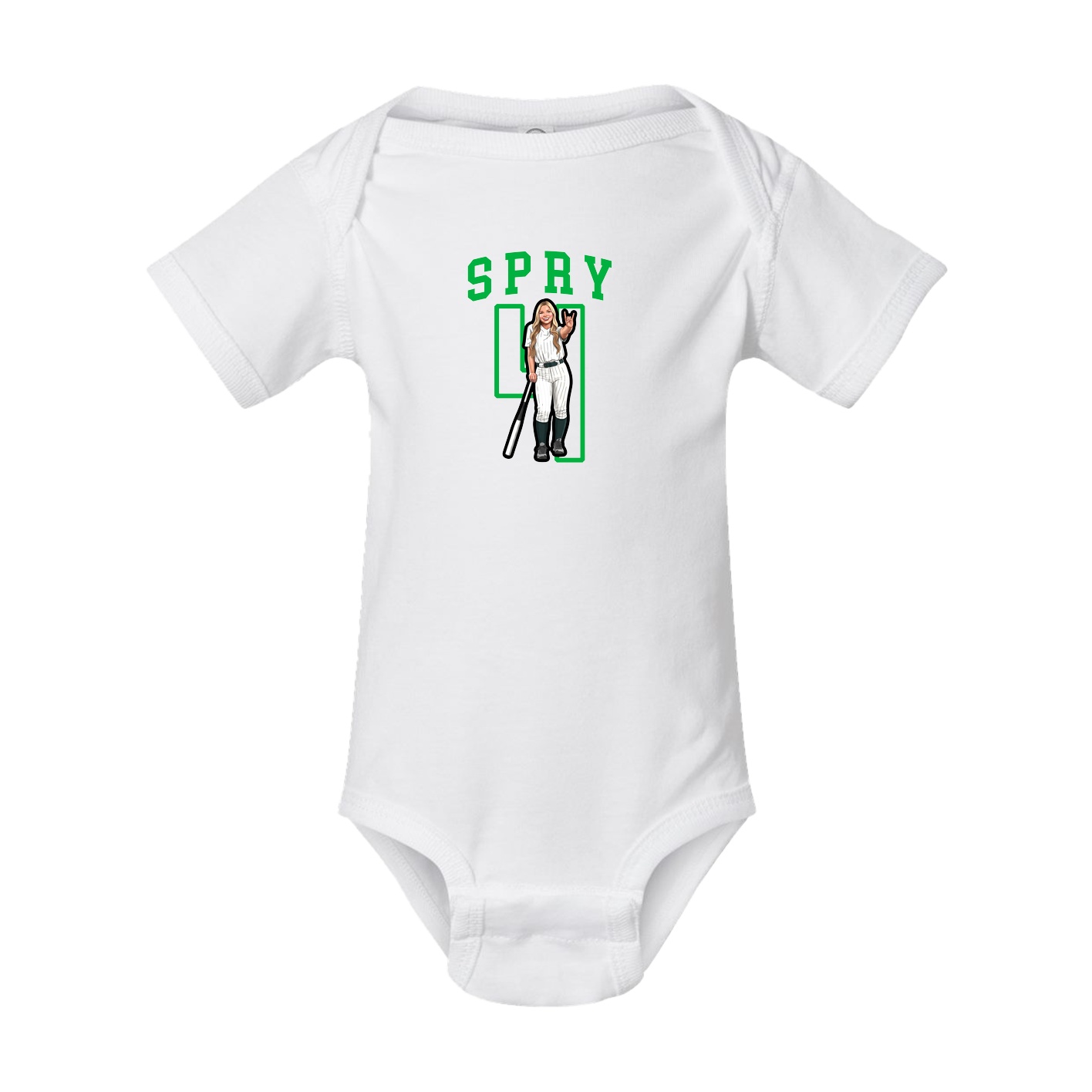 Baby Onesie — Shirsey in White