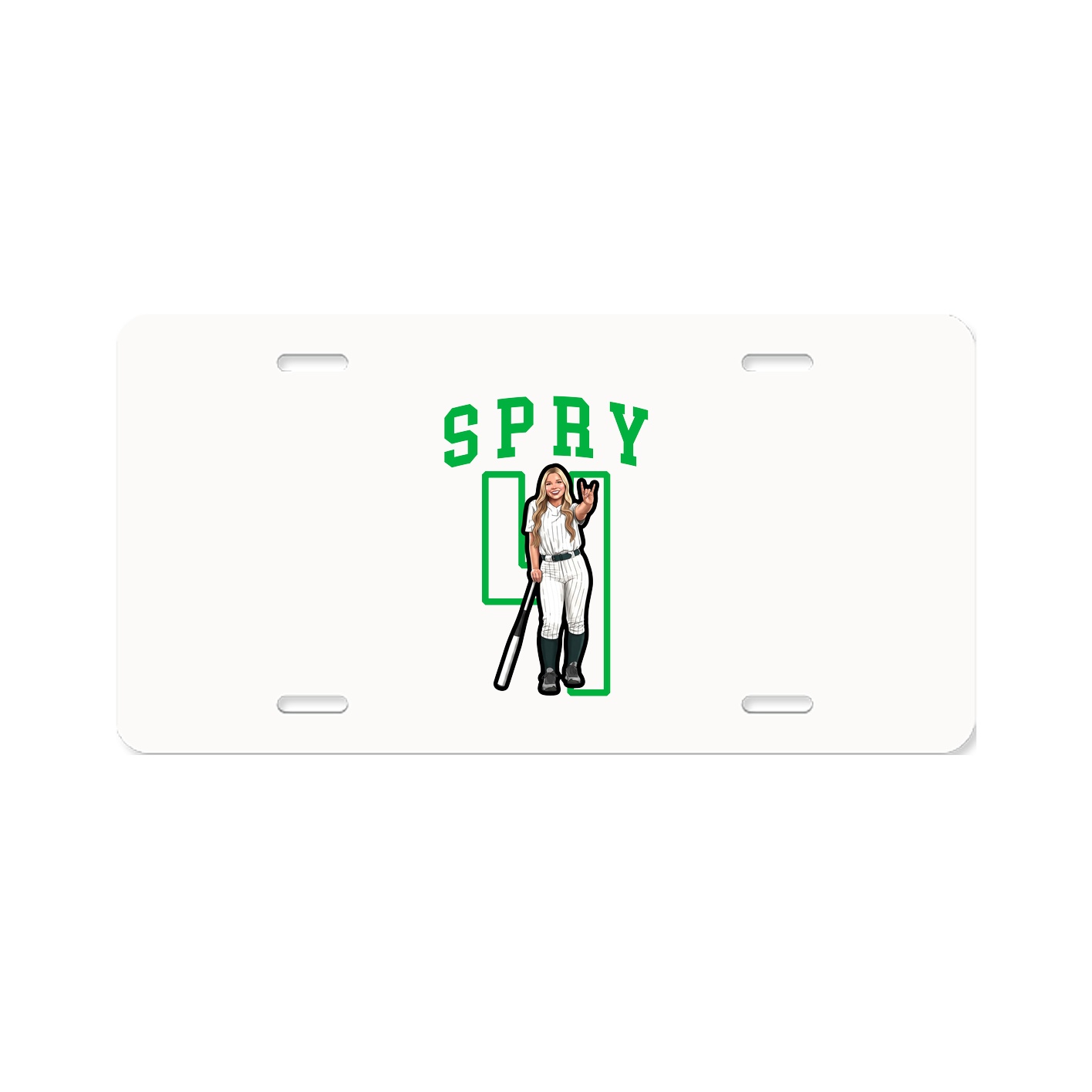 License Plate — Shirsey in Classic