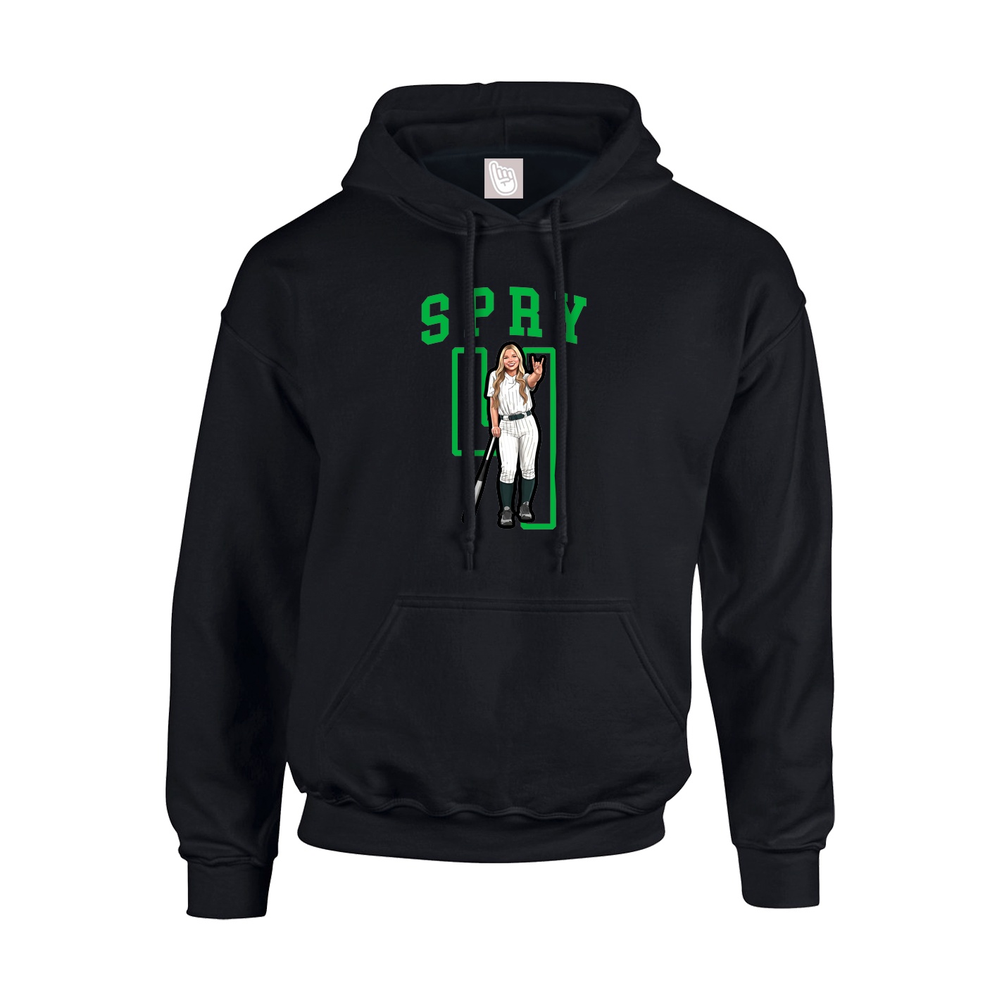 Hoodie — Shirsey in Black