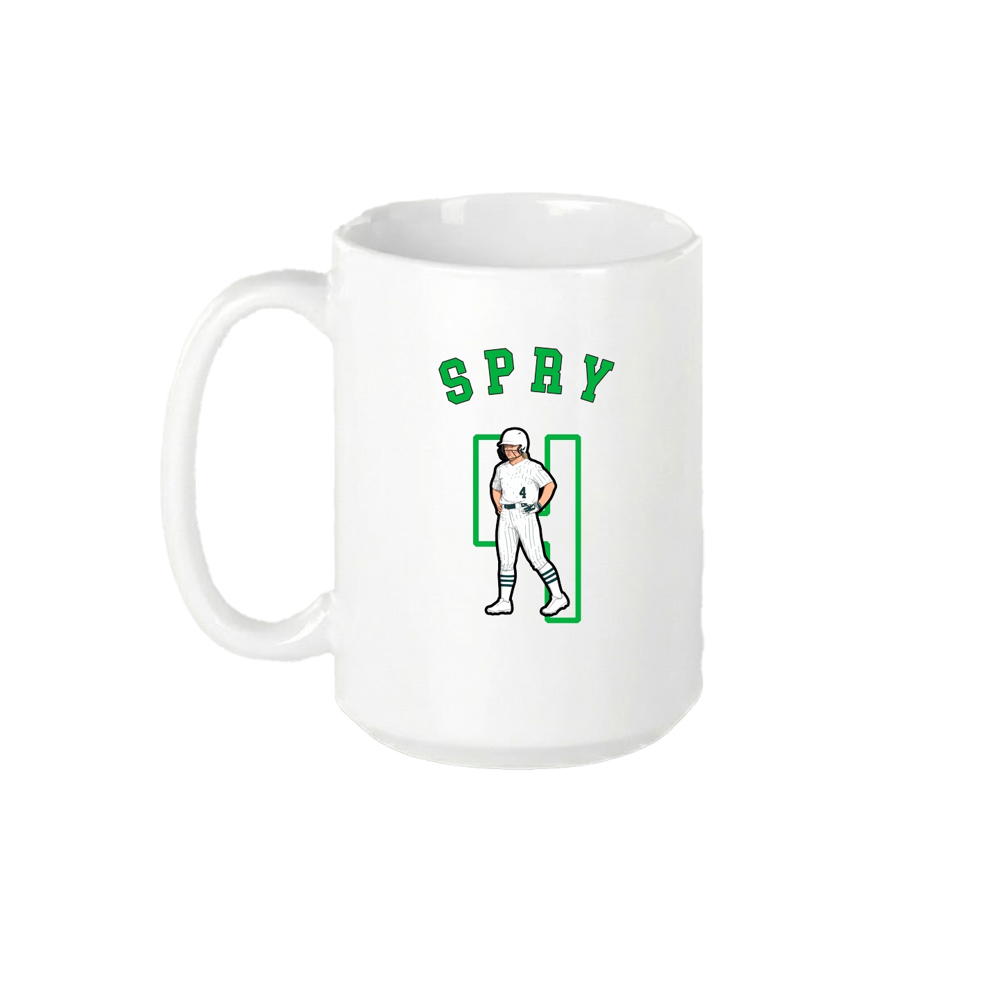 15oz Coffee Mug — Shirsey Arch in White