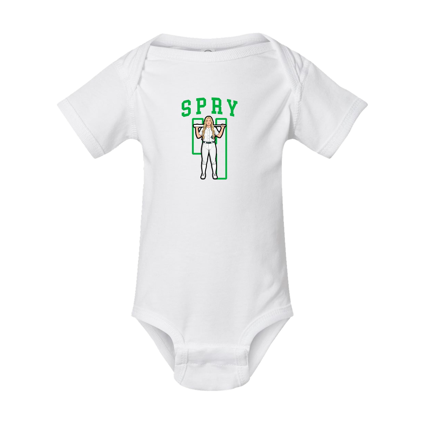 Baby Onesie — Shirsey in White