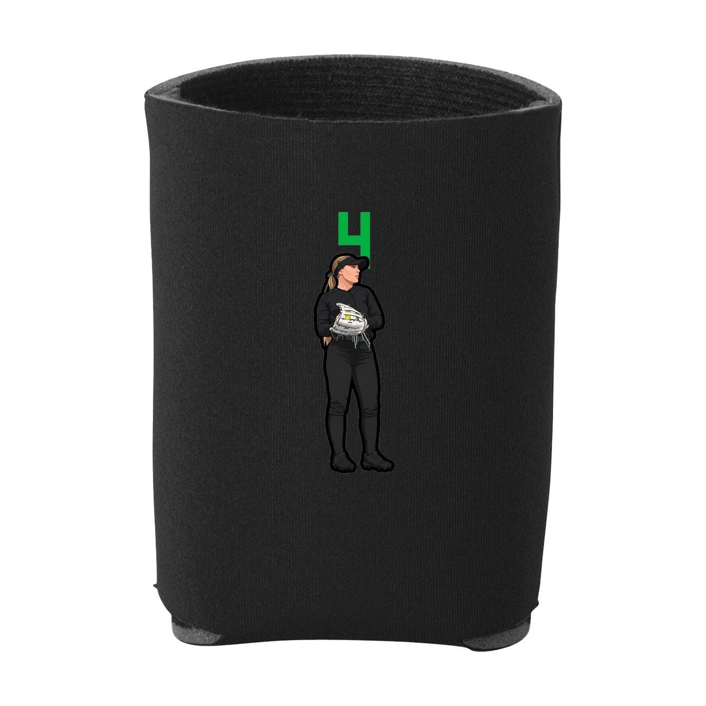 Can Holder — Number Top in Black