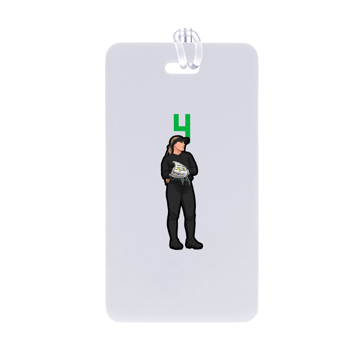 Bag Tag — Number Top in Classic