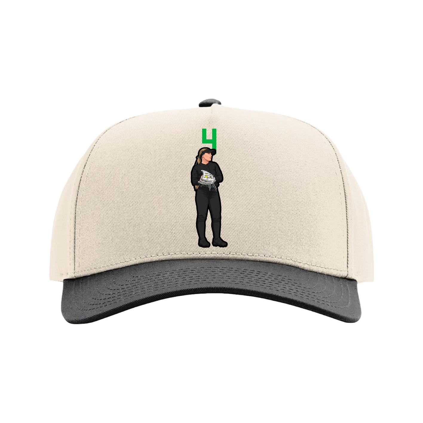 Full Fabric Five-Panel Champ Cap