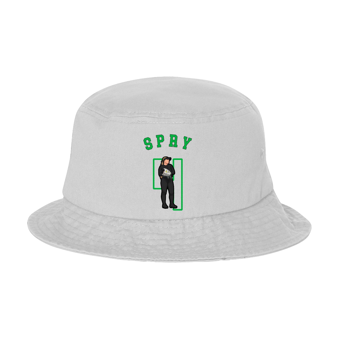 Bucket Cap — Shirsey Arch in White