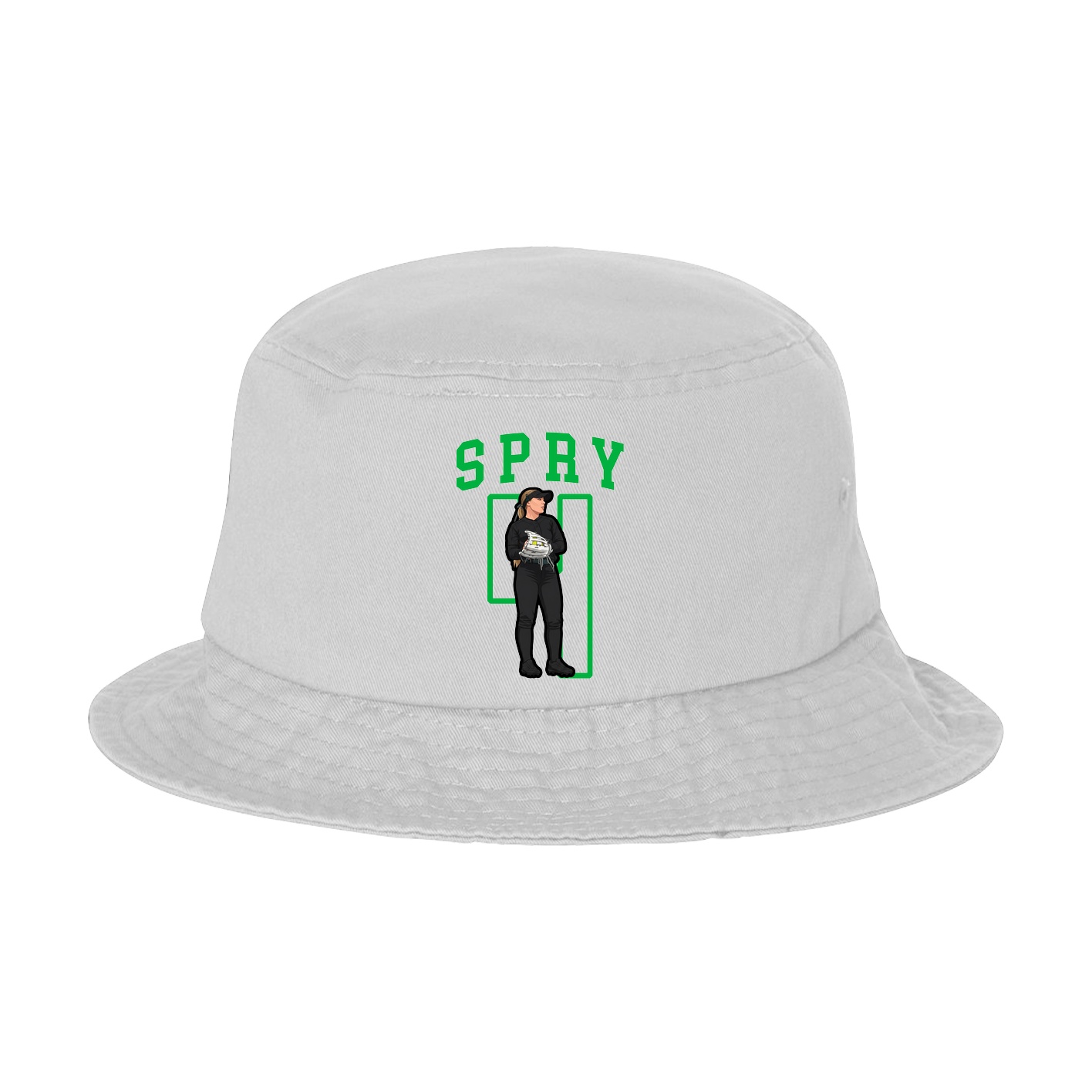 Bucket Cap — Shirsey in White
