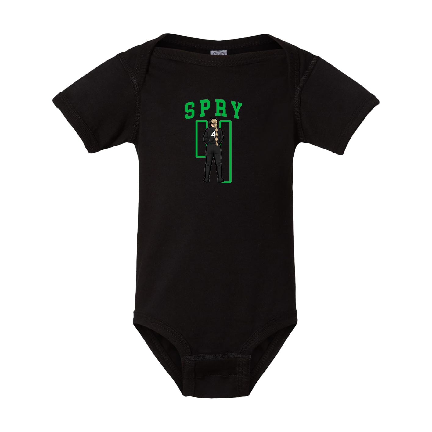 Baby Onesie — Shirsey in Black