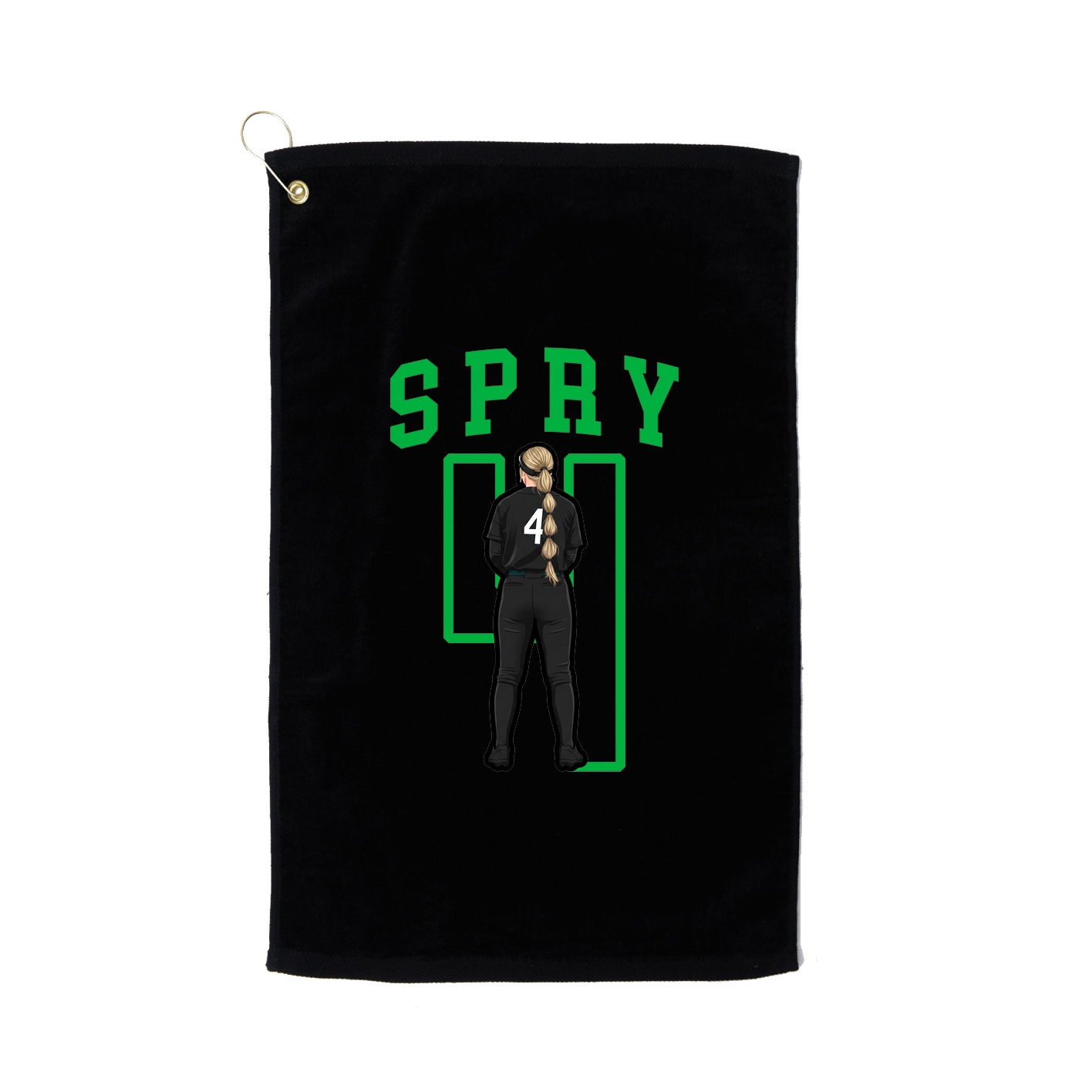Golf Towel — Shirsey in Black