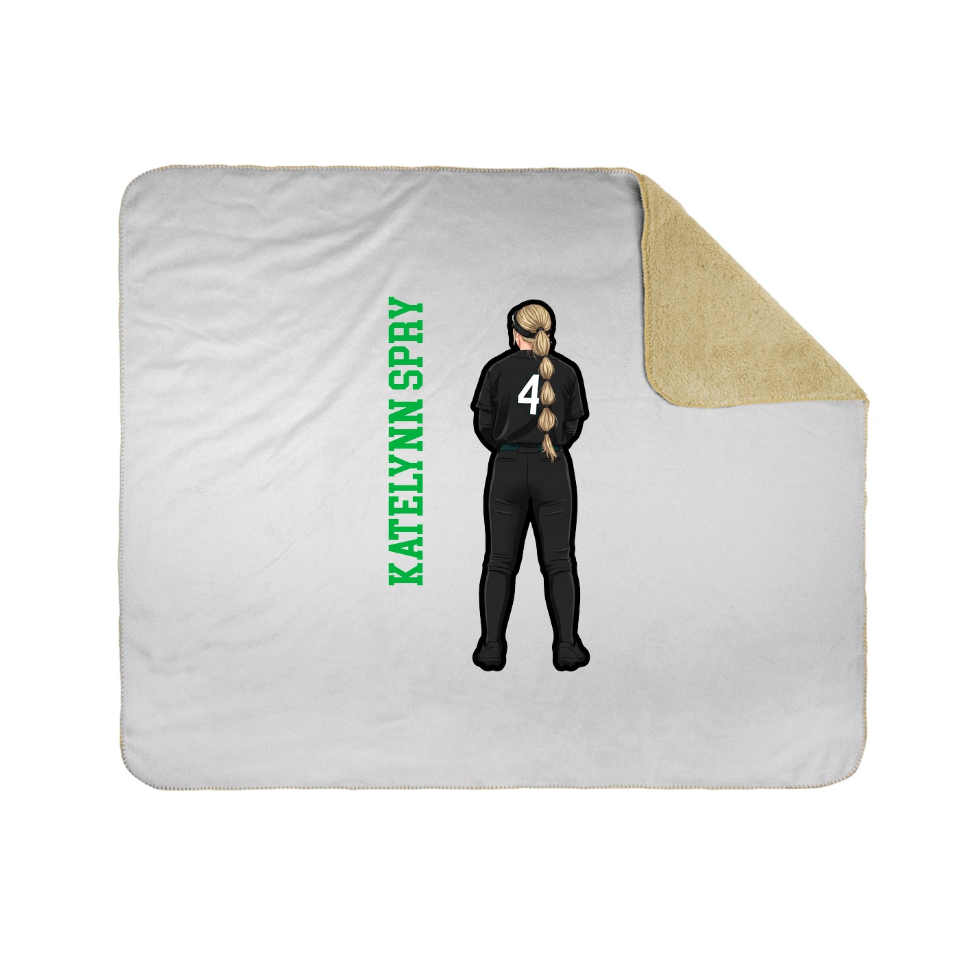 50x60 Sherpa Lined Throw Blanket