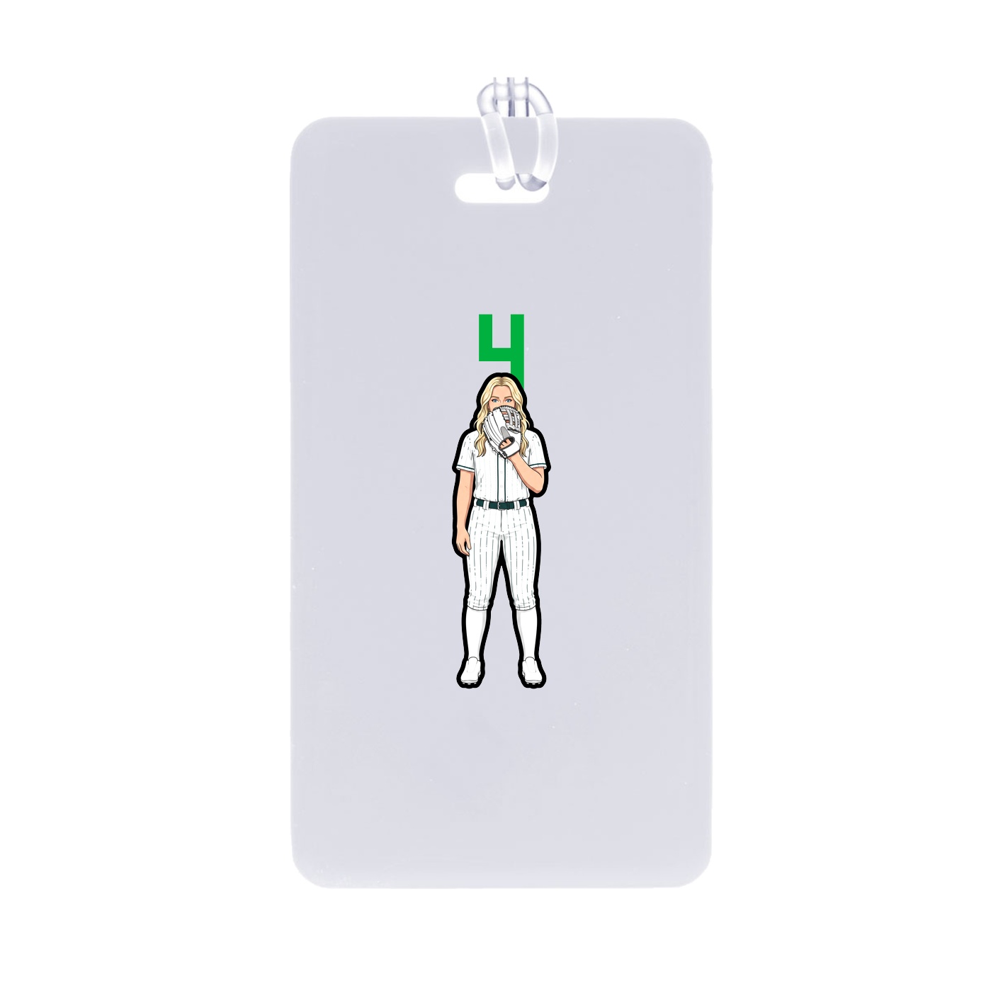 Bag Tag — Number Top in Classic
