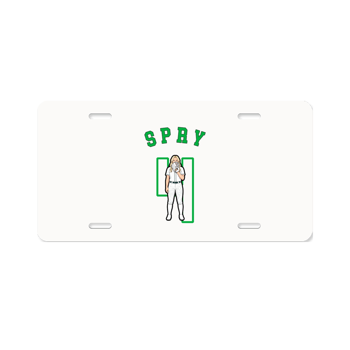 License Plate — Shirsey Arch in Classic