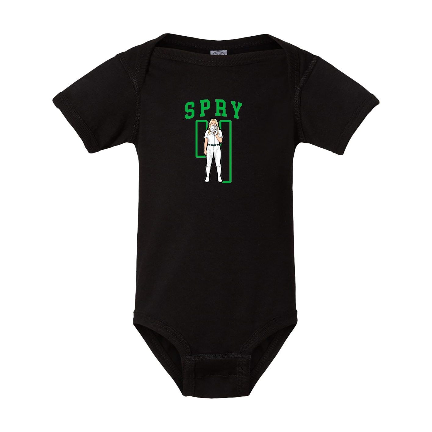 Baby Onesie — Shirsey in Black