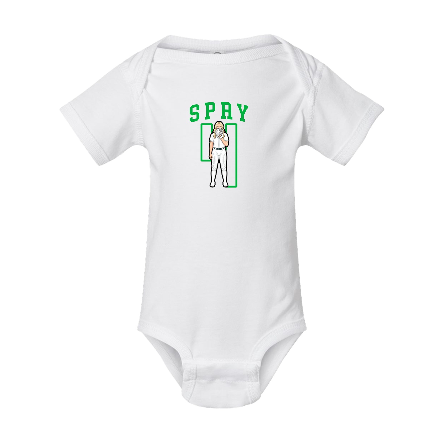 Baby Onesie — Shirsey in White