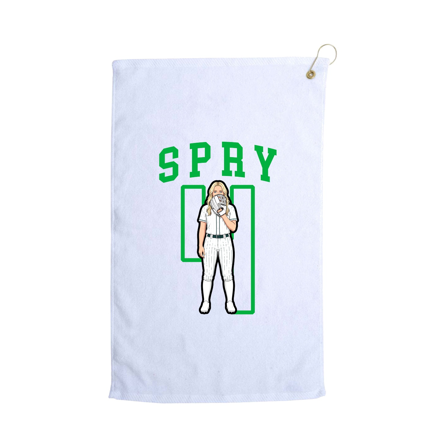 Golf Towel — Shirsey in White