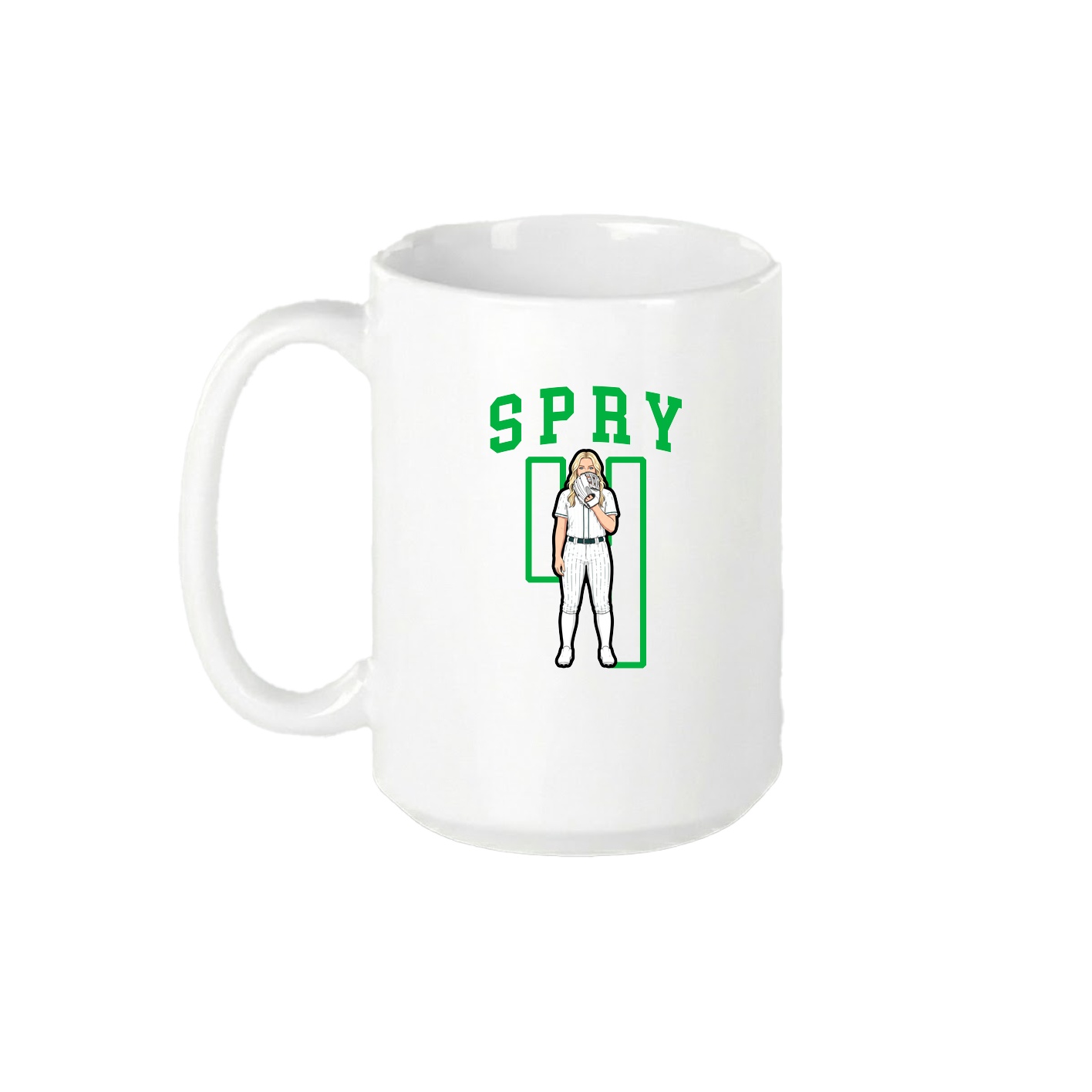 15oz Coffee Mug — Shirsey in White