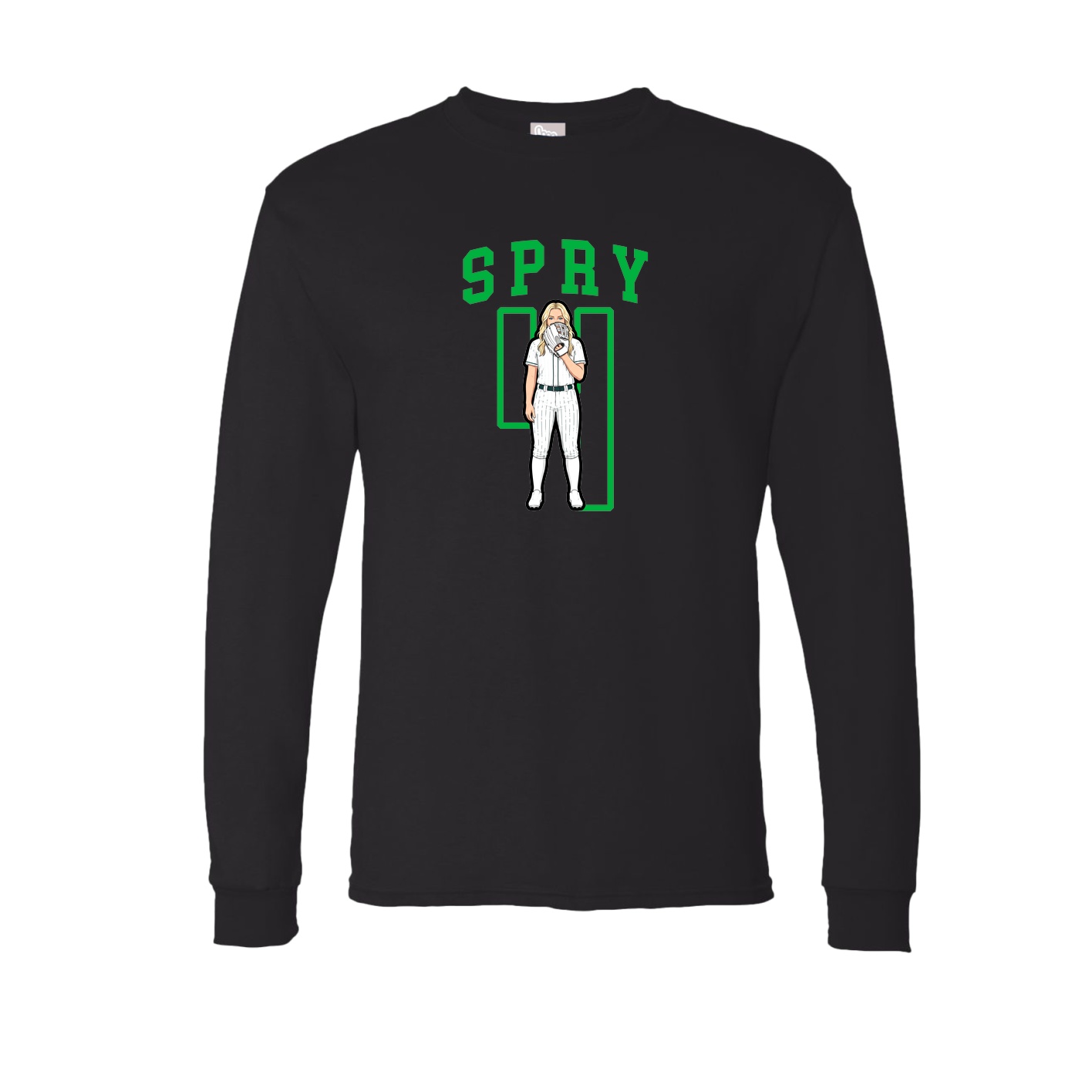 Long Sleeve Tee — Shirsey in Black