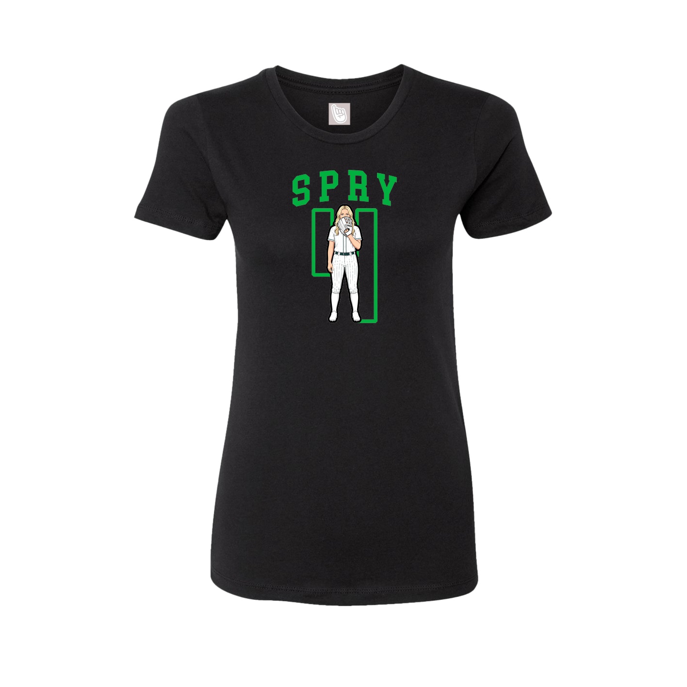 Womens Tee — Shirsey in Black
