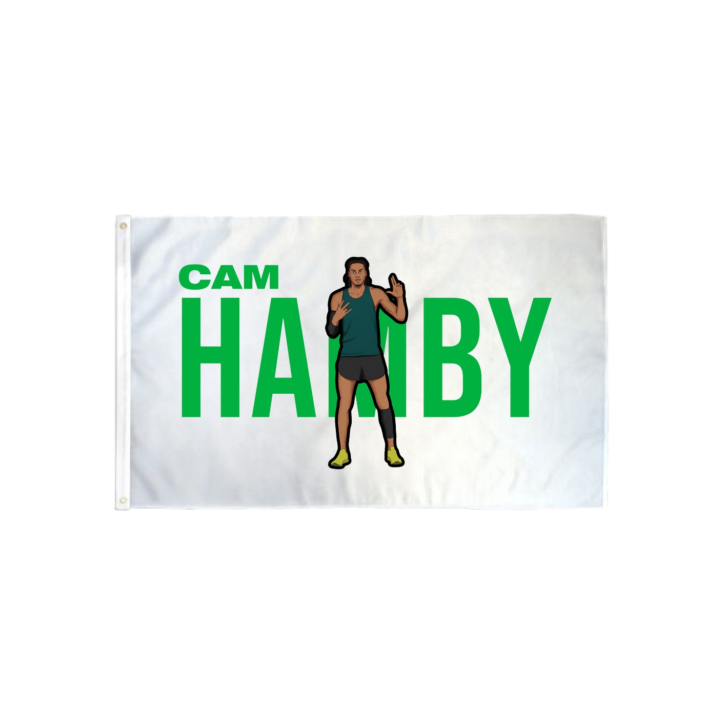 3x5 Flag — Player Name in Classic