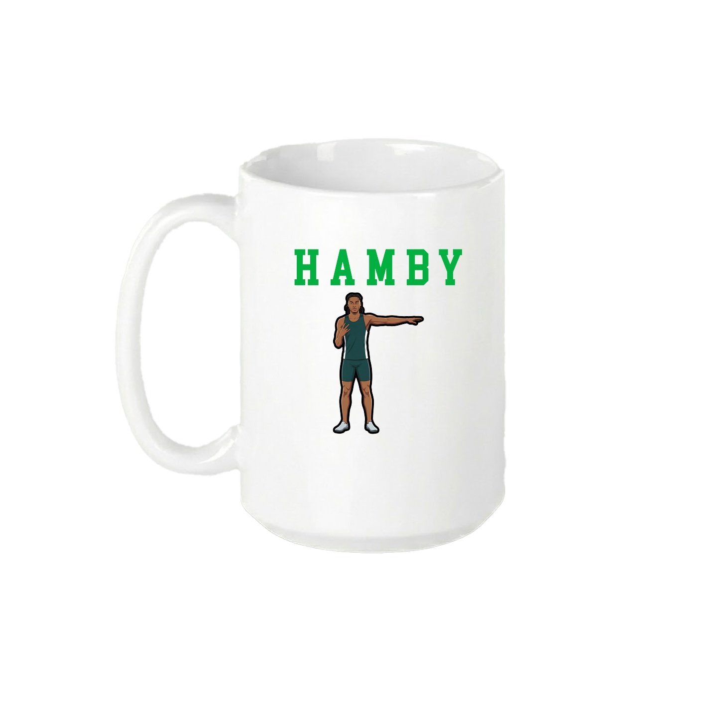 15oz Coffee Mug — Shirsey in White