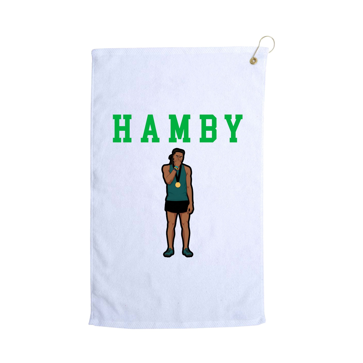Golf Towel — Shirsey in White
