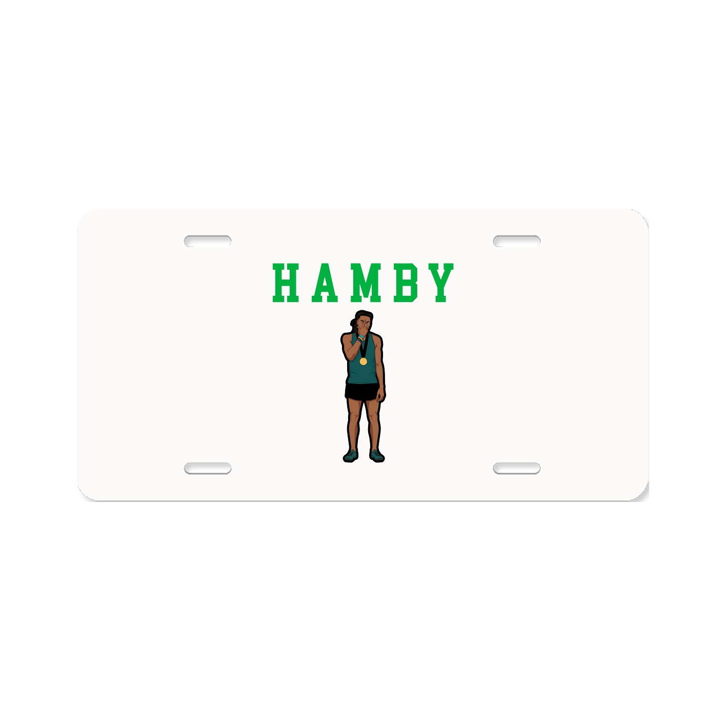License Plate — Shirsey in Classic
