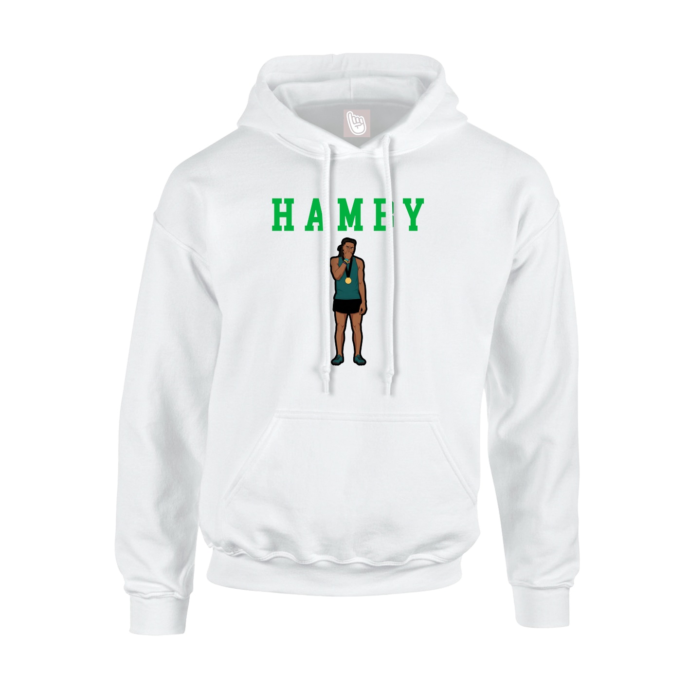 Youth Hoodie — Shirsey in White