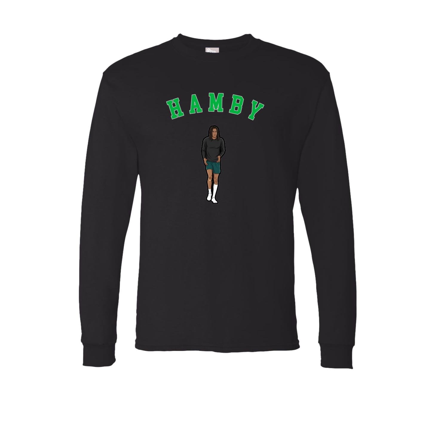 Long Sleeve Tee — Shirsey Arch in Black