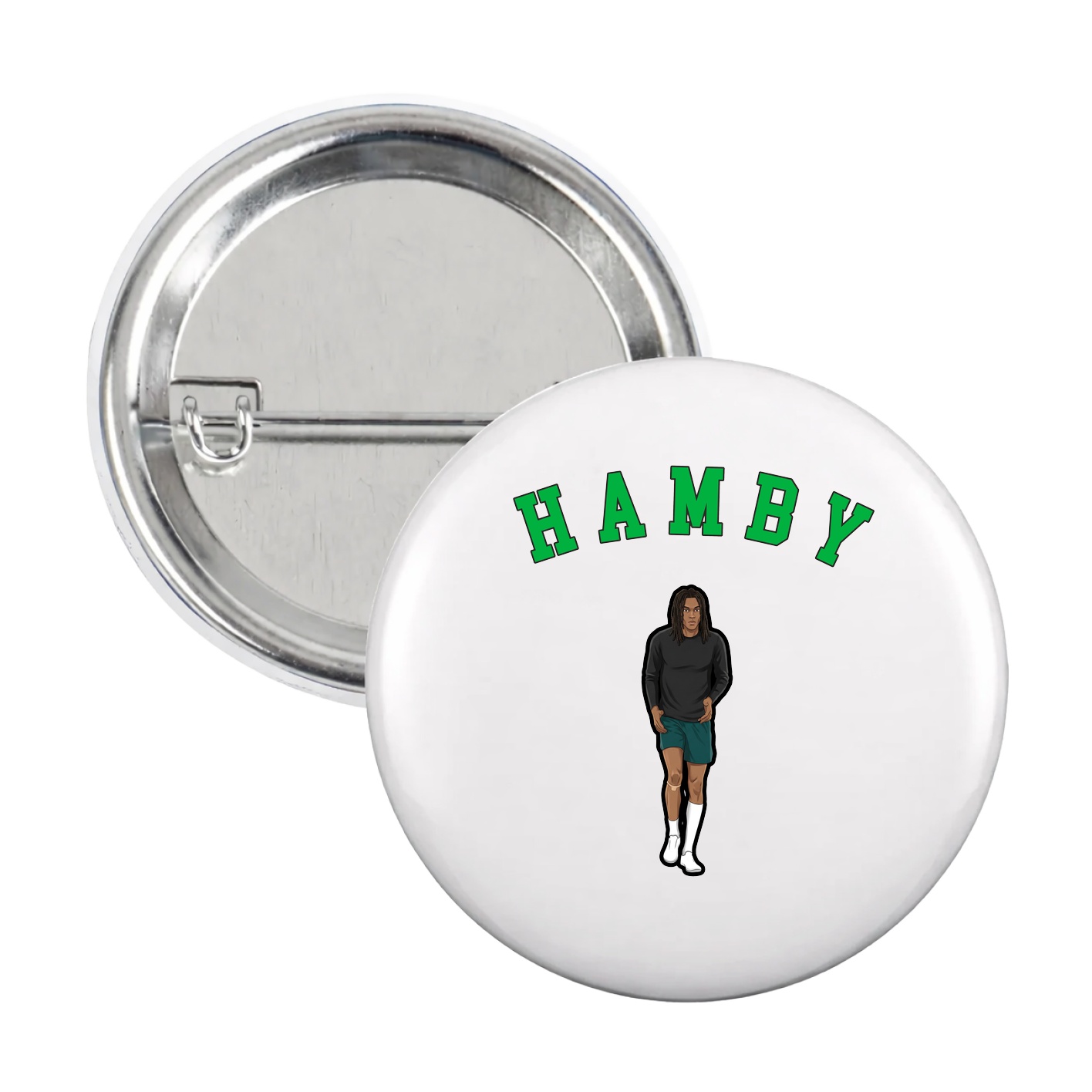 Game Day Button — Shirsey Arch in White