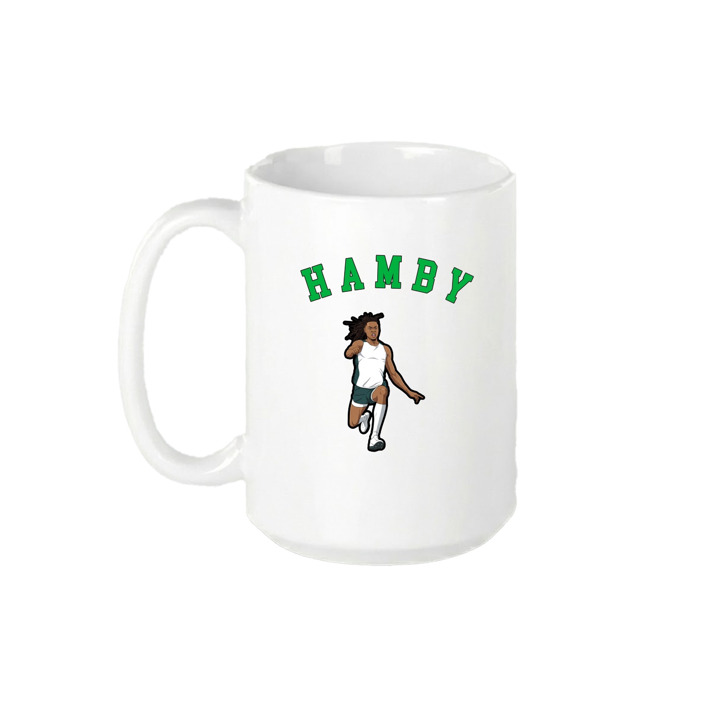 15oz Coffee Mug — Shirsey Arch in White