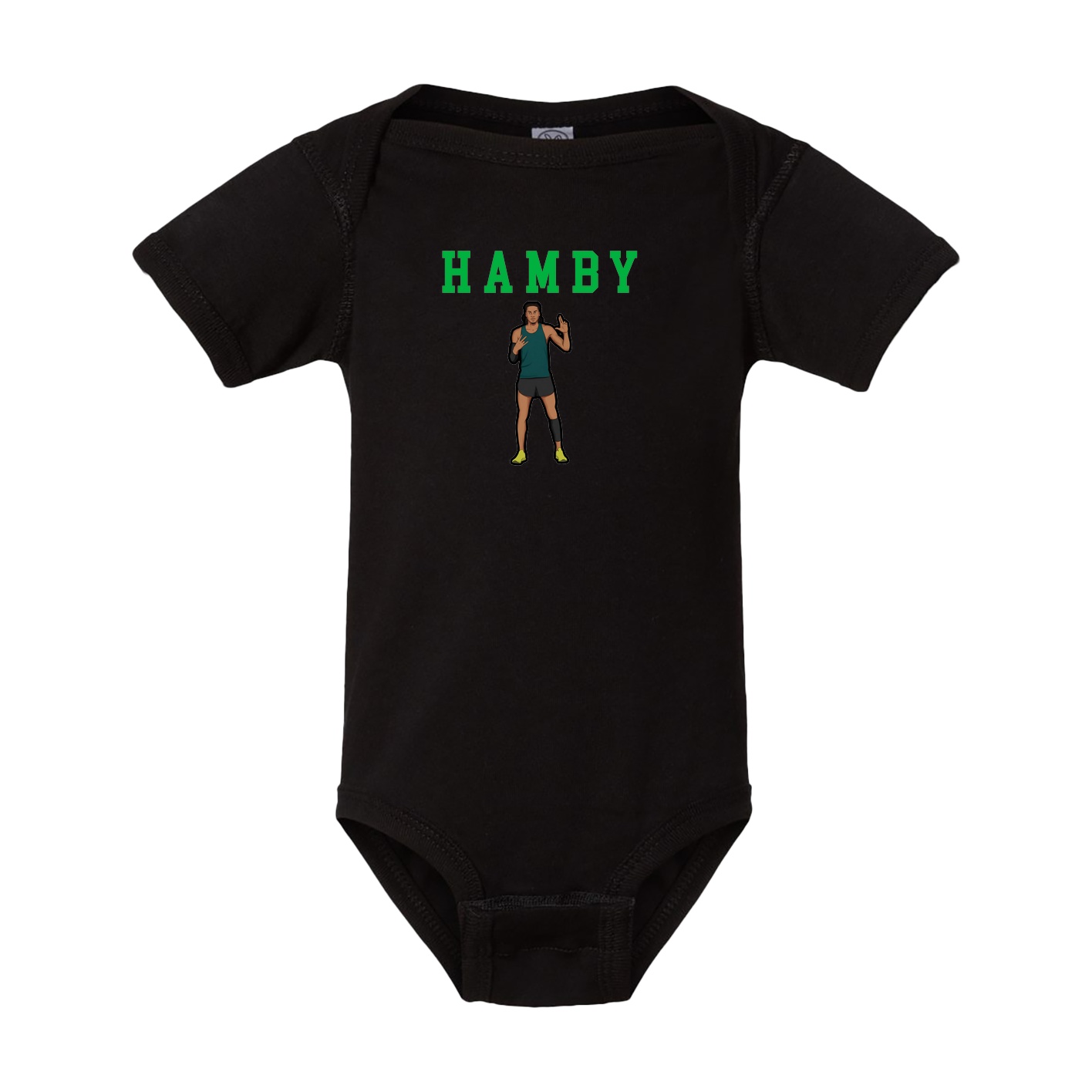 Baby Onesie — Shirsey in Black